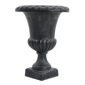English Elm Mgo Classical Garden Urn Hand Painted Antique Finish Outdoor Patio Planter N772P301484A