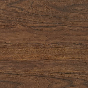 English Elm Ferrara 5-Piece Counter Height Dining Set with Walnut Finish, Faux Leather Brown Chairs & Storage B062S00989