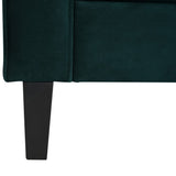 Christopher Knight Home® - Noble House - - 3-Seater Sofa, Upholstered Tufted Coach, Velvet Sofa, Green