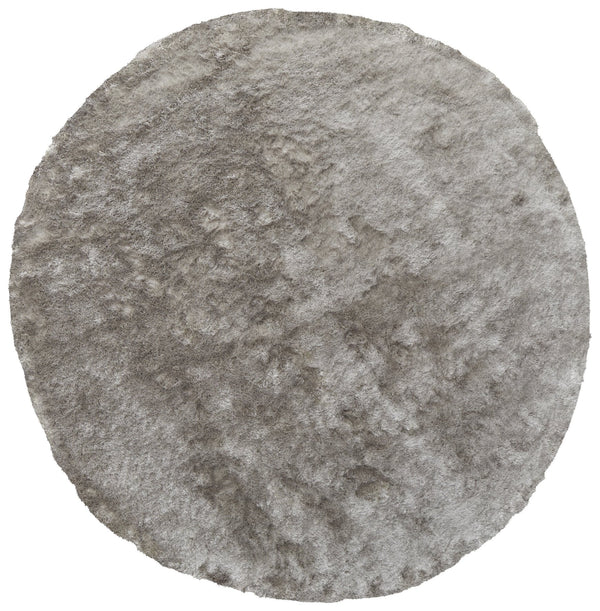Feizy Rugs Indochine Plush Hand-tufted Polyester Shag Rug - Luxurious High Pile For Contemporary Spaces Gray,Silver Polyester 4944550fpla000n80