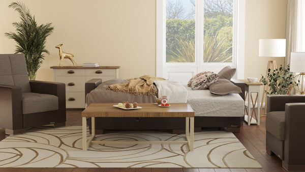 English Elm Primenest Nimbusflow Convertible Chaise Lounge With Storage - Stylish Comfort & Versatile Design B030P303535-GIGA