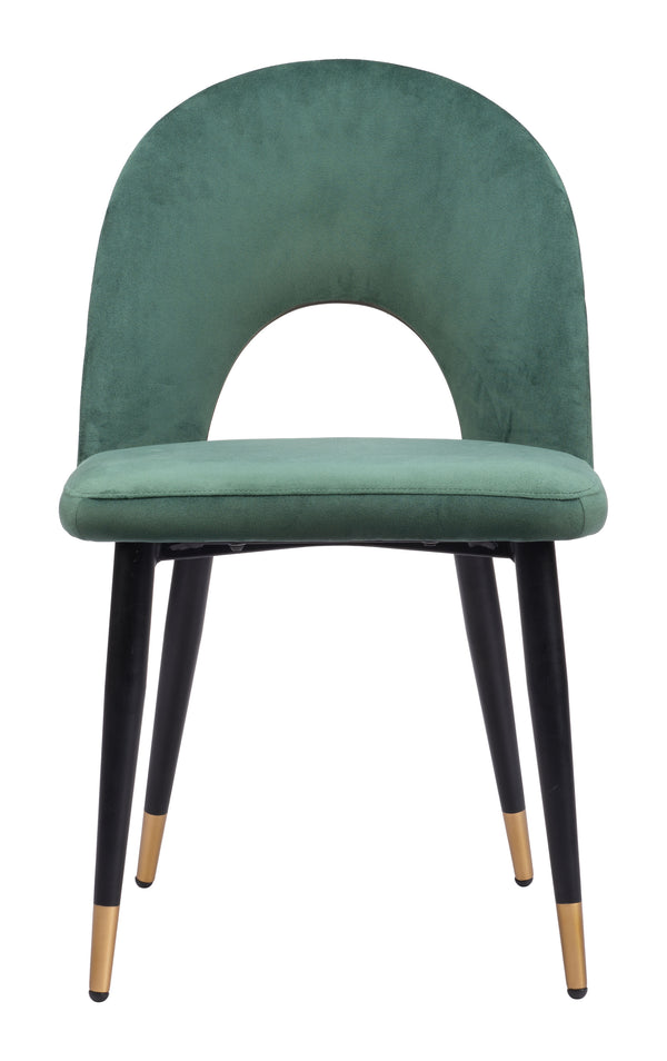 Menlo Dining Chair - Set of 2 Green 109875 Zuo Modern