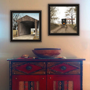 English Elm Trendy Decor 4u Billy Jacobs Headin Home 2 Piece Framed Rustic Wall Art Set B067P256608