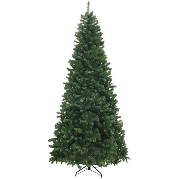 English Elm Homcom 9Ft Artificial Christmas Tree With 2132 Branch Tips, Easy Setup & Sturdy Steel Base For Holiday Decor W2225P229281