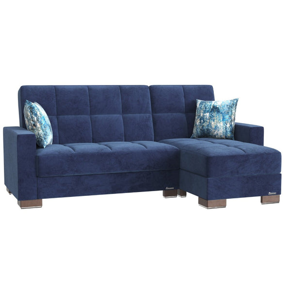 English Elm Primenest Versatile Upholstered Chaise Lounge With Storage - Modern Comfort & Easy Click-Clack Design B030P303542-GIGA