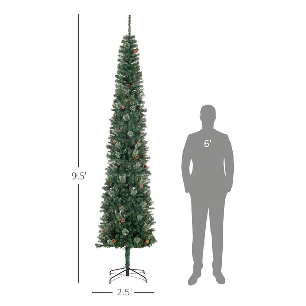 English Elm Christmas Half Tree 5ft Pvc Auto Open Branches Steel Base Wall Hugging Indoor T3971P414576