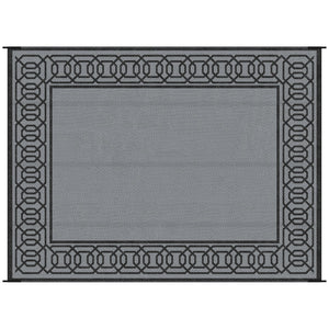 English Elm Outsunny Reversible Outdoor Rug 9'x12' Waterproof Plastic Straw Mat for Patio RV Beach Deck Picnic W2225P200442