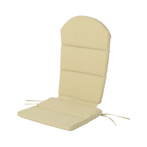 English Elm Christopher Knight Home® - Chair Cushion, Khaki Adirondack Style, Water-Resistant Fabric, Tailored Comfort For Outdoor Seating N769P577024K