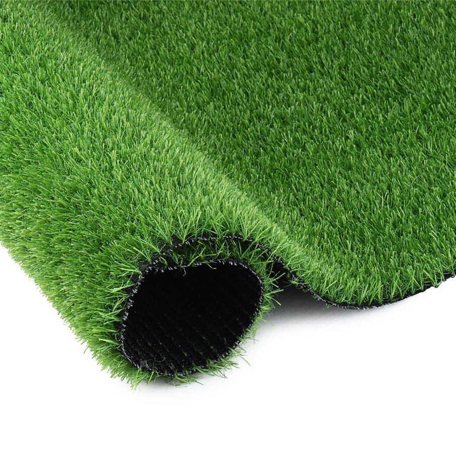 English Elm 3ftx32ft Outdoor Artificial Turf Runner Thick Four-tone Blades Patio Pet Drain Mat W1790P396374
