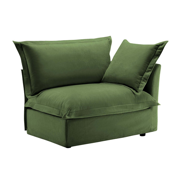 English Elm Koala Deep Seat Chenille Sectional Module with High Back Support for Living Rooms W3041P240132
