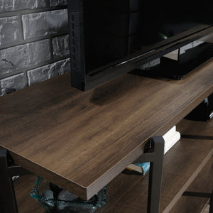 English Elm Credenza, Stylish Brown Media Stand For Tvs Up To 54", Durable Design & Versatile Storage Options B356P367965