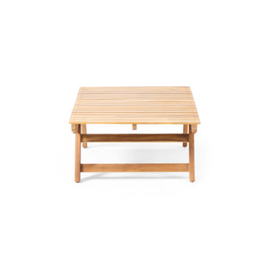 English Elm Christopher Knight Home® - SEDONA Acacia Outdoor Coffee Table with Open Slat Top, Durable Wood Design for Patio Living Spaces Teak 41.5 L x 28.25 W x 7.5 H 65811.00