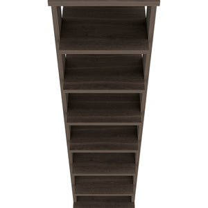 English Elm Fm Furniture Ivonny 7-Tier Freestanding Shoe Rack - Slim, Modern Organizer For Easy Access & Style B128P361093