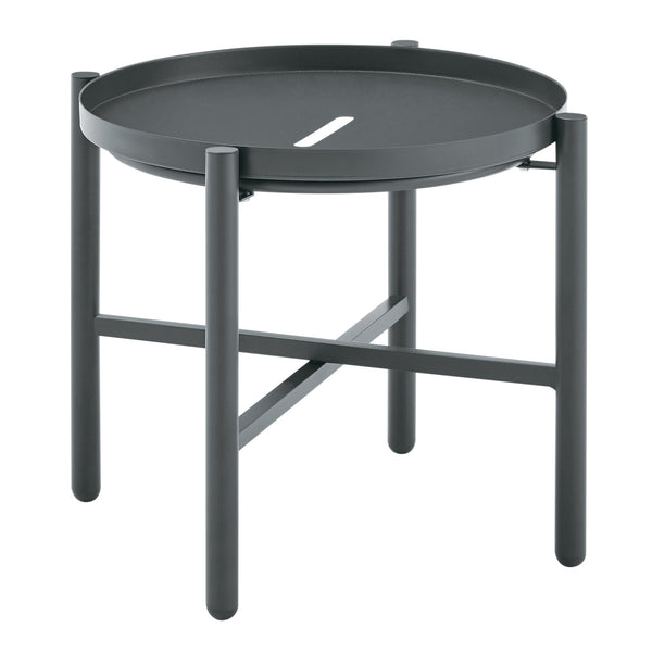 English Elm Sunset 3-Piece Conversation Set with Removable Zippered Cushions, Waterproof UV Fabric, Rust‑Resist Grey B365P397649