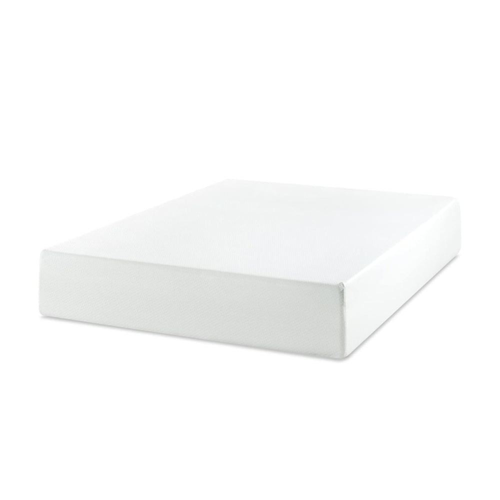 English Elm 10 Inch Queen Memory Foam Mattress Green Tea Charcoal Infused Fiberglass Free Bed W311P371388