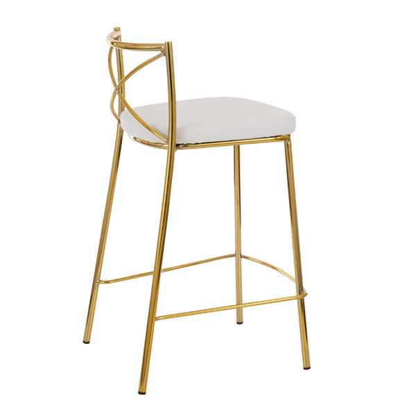 English Elm Mid-century Modern Swivel Counterstools Walnut Frame Woven Upholstery Kitchen Set B202P221784