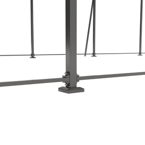 English Elm Campcraft Double Vehicle Steel Carport Uv Protected Snow Rated Outdoor Shelter W1598S00025