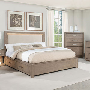 English Elm Gibbons Round Industrial Bar Table with Riveted Silver Top and Black V-Base, 36"H x 31.5"—Modern Flair B062P378323