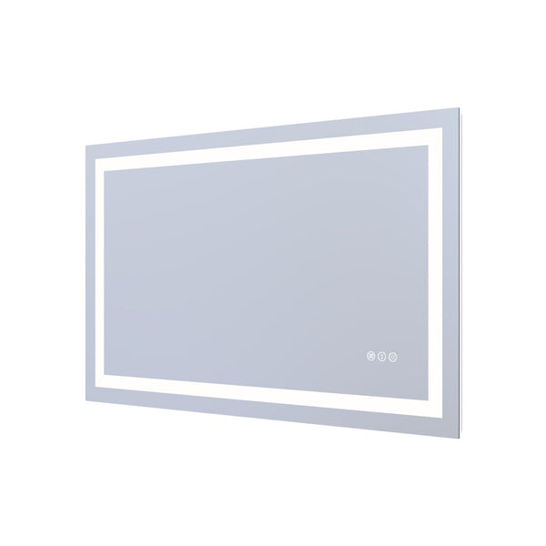 English Elm 40" Led Vanity Mirror with Front Back Halo Glow Anti-fog Dimmable Aluminum Frame W1920P493136