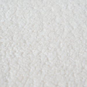 English Elm Vintage Rubber Solid Wood Dining Chair Set of 2 — Plush Berber Fleece Upholstery, Water & Stain Resistant, 280 lb Capacity Natural,White W1535P281510