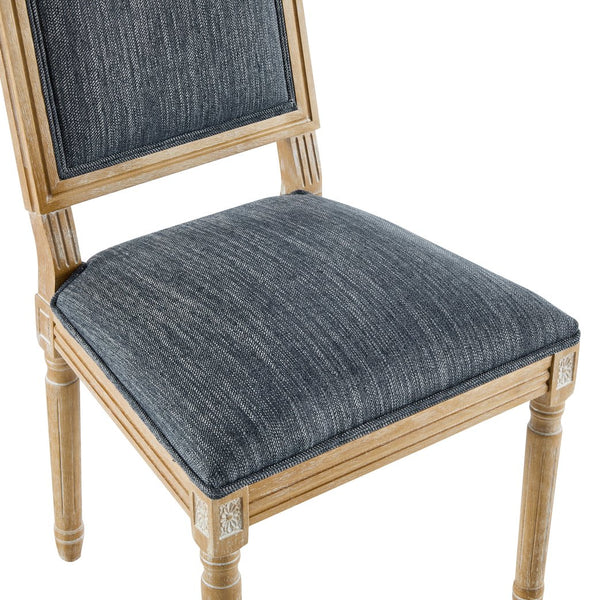 English Elm Christopher Knight Home® - [Set Of 2] French Country Dining Chairs - Elegant Cane Backrest, Upholstered Seats & Rustic Finish N767P263677H