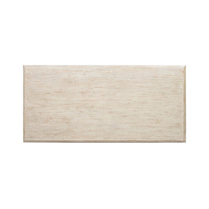 English Elm Veda Reclaimed Pine Geometric Waterfall Coffee Table Whitewashed Sculptural Living Room B2719P485503