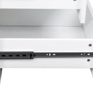 English Elm Kitchen Large Pantry Cabinet 15.75"D x 23.62"W x 70.87"H - Modern Minimalist Storage with Doors, Shelves, Drawers W331P295446