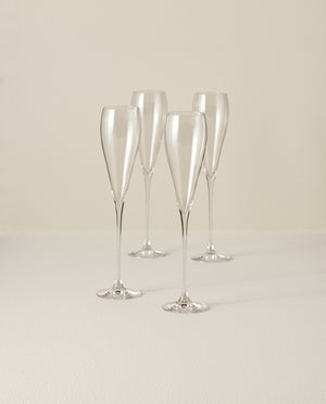 Lenox Tuscany Classics 4-Piece Sparkling Wine Set Clear, NO COLOR GLASS,CRYSTAL 890971