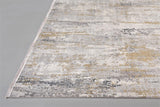 Feizy Rugs Cadiz Viscose/Acrylic Machine Made Casual Rug Ivory/Gray/Gold 13' x 20'