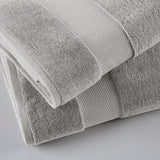 Madison Park Signature Casual 100% Cotton Bath Sheet 2 Piece Set MPS73-533 Grey