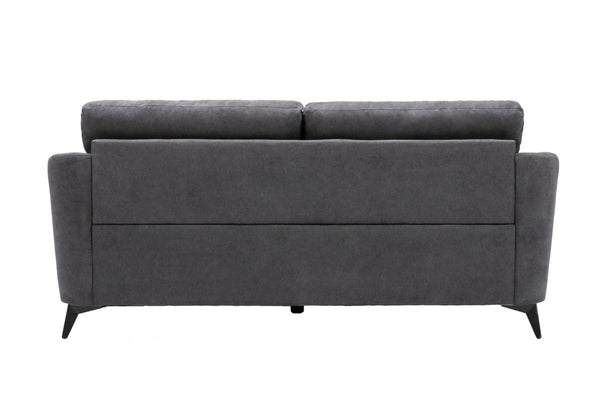 English Elm Carlotta Tufted Woven Fabric Sofa and Loveseat Set with Pocket Coil Support B2749S00145