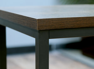 English Elm Wallace & Bay - Harpe Brown Sofa Table with Solid Wood Build, Warm Transitional Style, Easy-Care Finish, 39.4" W B2709P212420