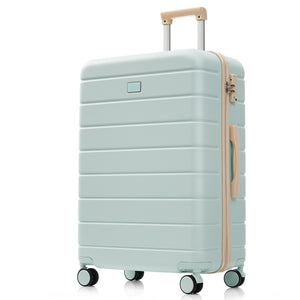 English Elm Premium Abs Hardshell 3 Piece Suitcase Set with Tsa Locks and Spinner Wheels Green N726P296022E