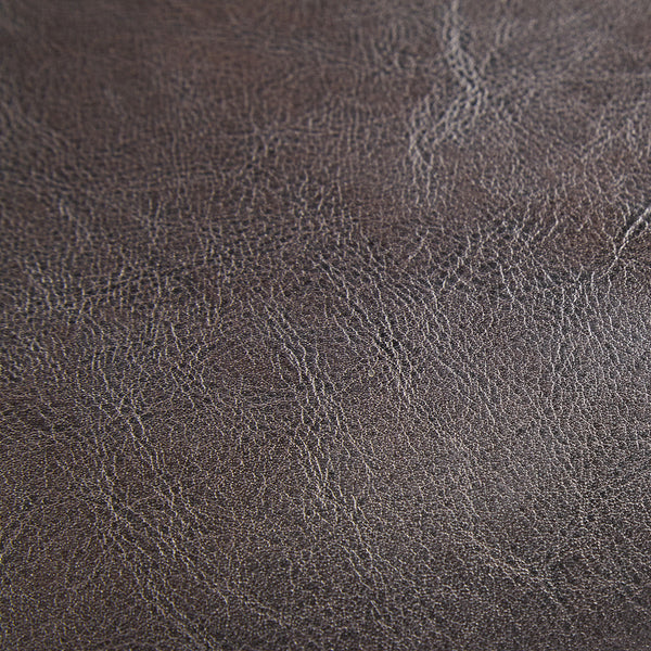 JLA Home INK+IVY - Dining Lancaster INK+IVY Faux Leather Chair in Chocolate Brown with Padded Back, Solid Wood Legs, Industrial Style FPF20-0377