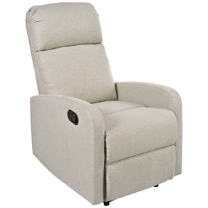 English Elm Christopher Knight Home® - Modern Recliner Plush Manual Recliner Chair with Ergonomic Support, 3-Position Backrest, Durable Fabric Comfort Wheat N763P256491A