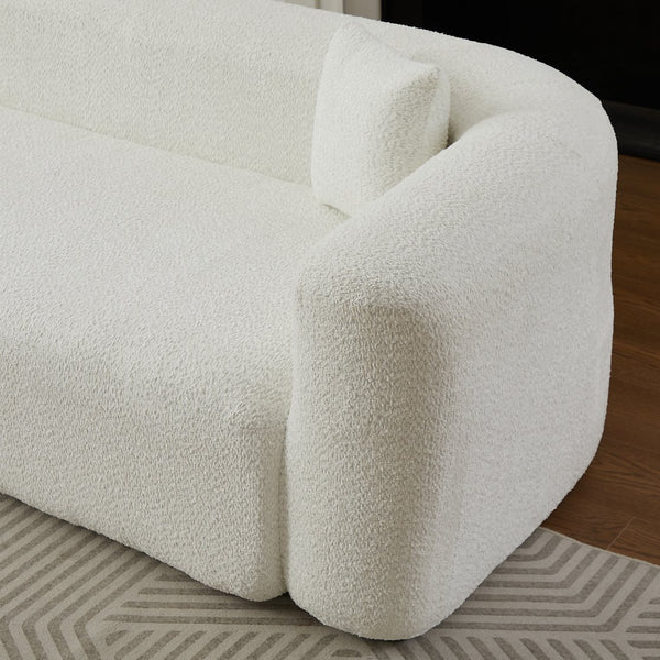 English Elm [video]109.4" Chenille Cloud Sectional Sofa Sink-in Foam L-shape Couch for Modern Living W3505S00051