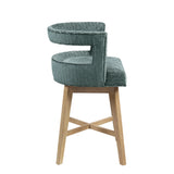 Madison Park Glenwood Modern/Contemporary Swivel Counter Stool MP104-1173 Grey