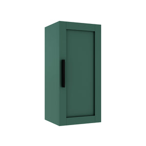 English Elm JOVI Green 14" Wall-Mounted Floating Bathroom Vanity Side Cabinet with Soft-Close Door, Durable W2615P227356