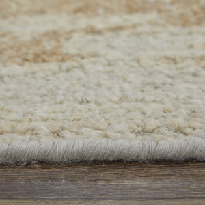 Feizy Rugs Grafton Hand-knotted Wool Rug - Luxurious Floral Design With Rich Afghan Heritage For Any Space Tan,Ivory,Orange Wool Gft69f9flsv000f99
