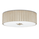 Caravel Silver Flush Mount