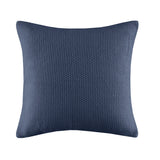 INK+IVY Bree Knit Casual Square Pillow Cover II30-1146 Indigo