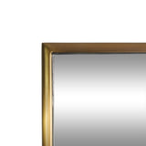 Christopher Knight Home® - Noble House - Smythe Contemporary Rectangular Leaner Mirror, Brushed Brass