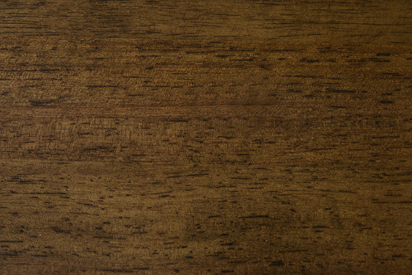 English Elm 1pc Rustic Brown Two Drawer Nightstand with Metal Handles, Solid Wood Vintage Style Bedroom End Table B011P234682