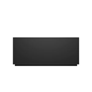 English Elm Sideboard Modern 4-Door Buffet Cabinet with Spacious Top and Enclosed Storage, Durable 66" Long Finish Black W2263P353794