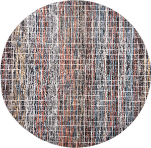 Unique Loom Aramis Oliver Machine Made Tribal Rug Multi, Black/Ivory/Rust Red/Light Blue/Light Brown/Beige 10' 0" x 10' 0"