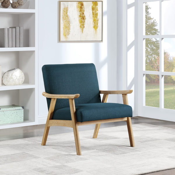 OSP Home Furnishings Weldon Chair Klein Azure