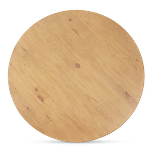 English Elm Charles Solid Pine Square Dining Table Seats 6 Natural Grain Farmhouse Kitchen B2769S00014