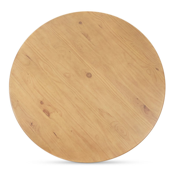 English Elm Charles Solid Pine Square Dining Table Seats 6 Natural Grain Farmhouse Kitchen B2769S00014