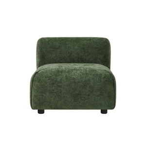 English Elm Modern Curved Accent Chair Plush Cloud Cushioning Sculptural Form for Any Room N767P399471G
