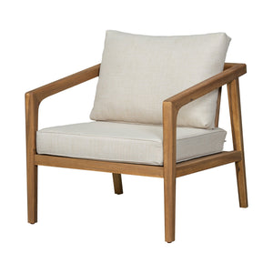 English Elm Christopher Knight Home® - Westin Elegant Acacia Wood Club Chair Set Of 2 With Removable Cushions For Stylish Outdoor Comfort N775P239512N